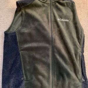 Men's Columbia Fleece Vest - Medium / Never Worn